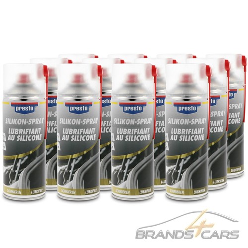 12x 400ml presto silikonspray - 400ml,
