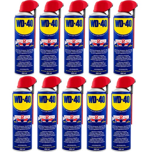 10x 450ml 40 - 450ml, wd-40